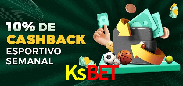 10% de bônus de cashback na Ksbet