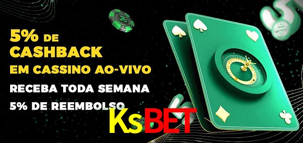 Promoções do cassino ao Vivo Ksbet